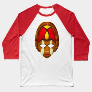 Watercolor tribal mask Baseball T-Shirt